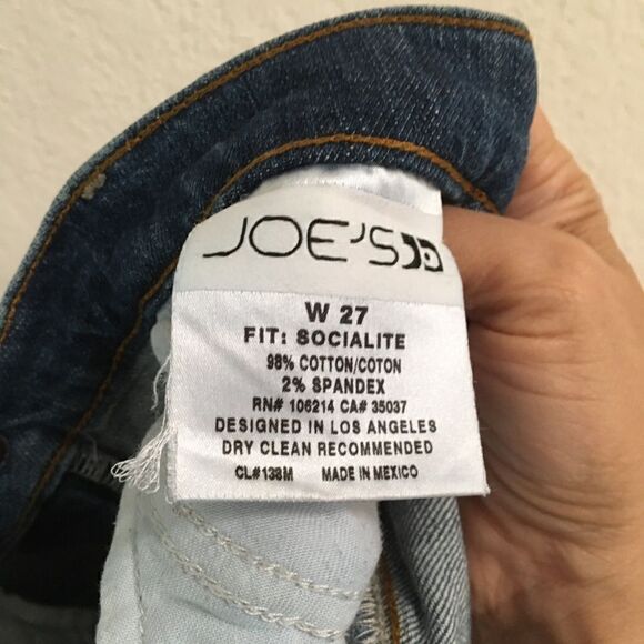 Joe’s Jeans Socialite fit denim jeans 31* - Picture 7 of 8